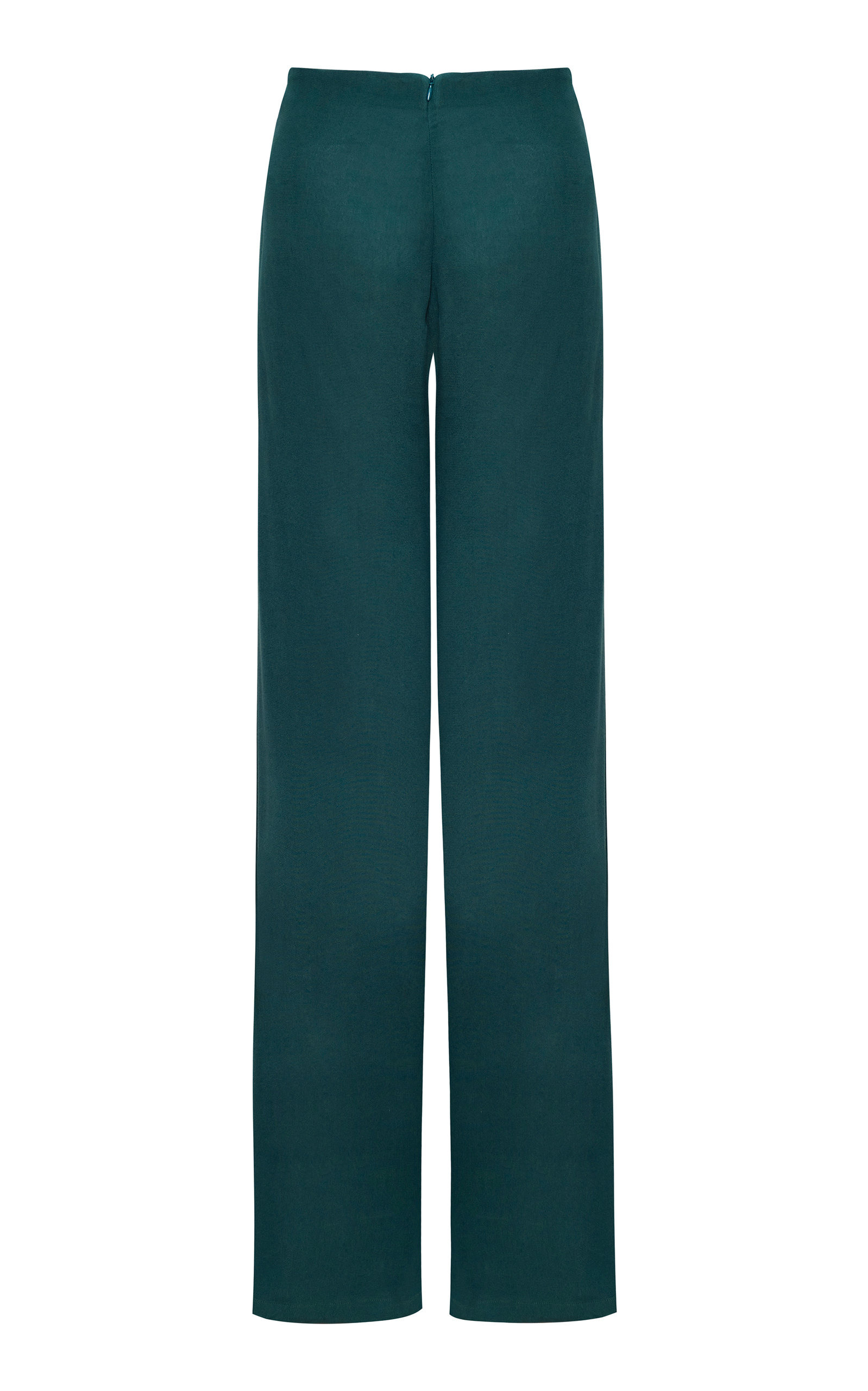 Amira Crepe Wide-Leg Pants green - 2