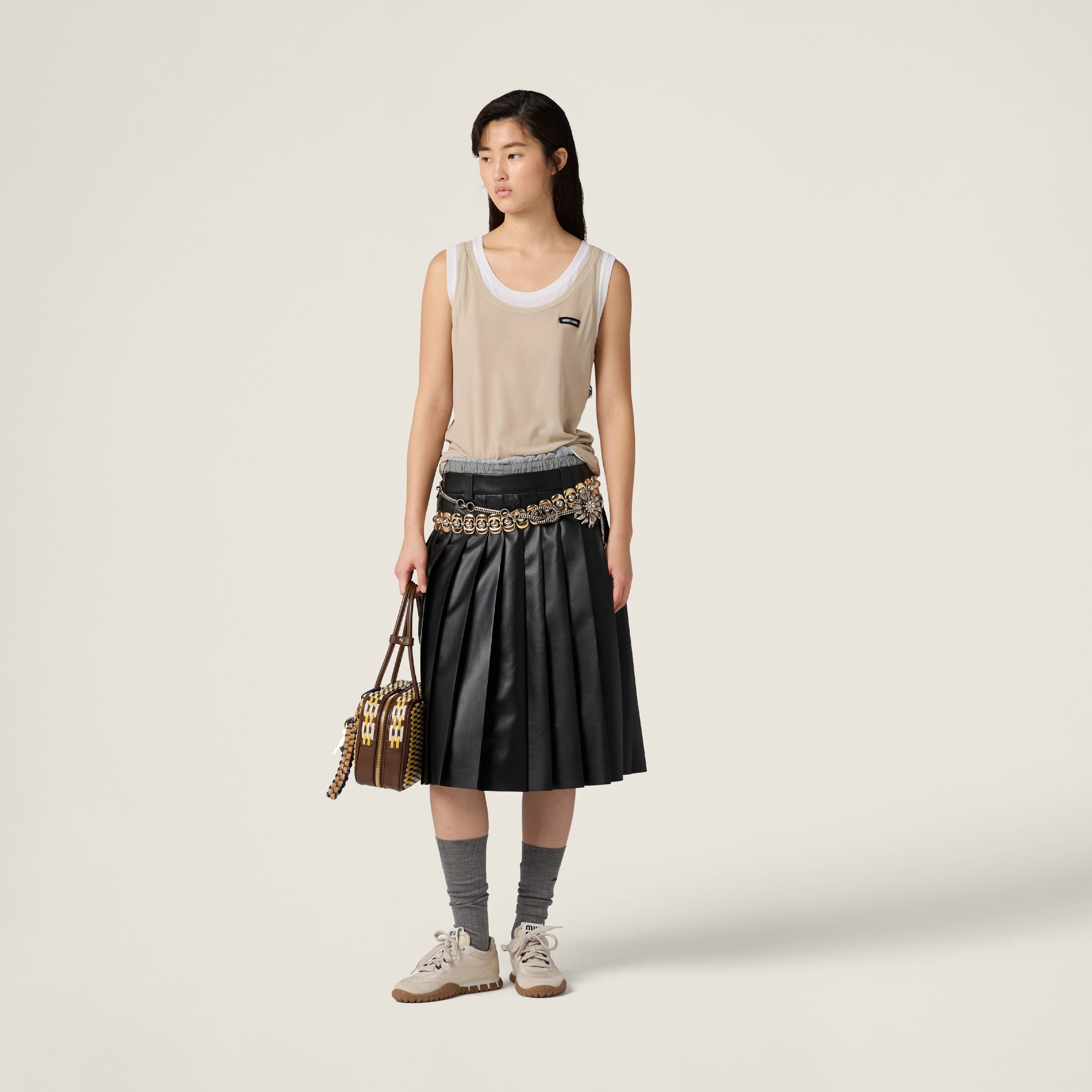 Ribbed jersey tank top - 2