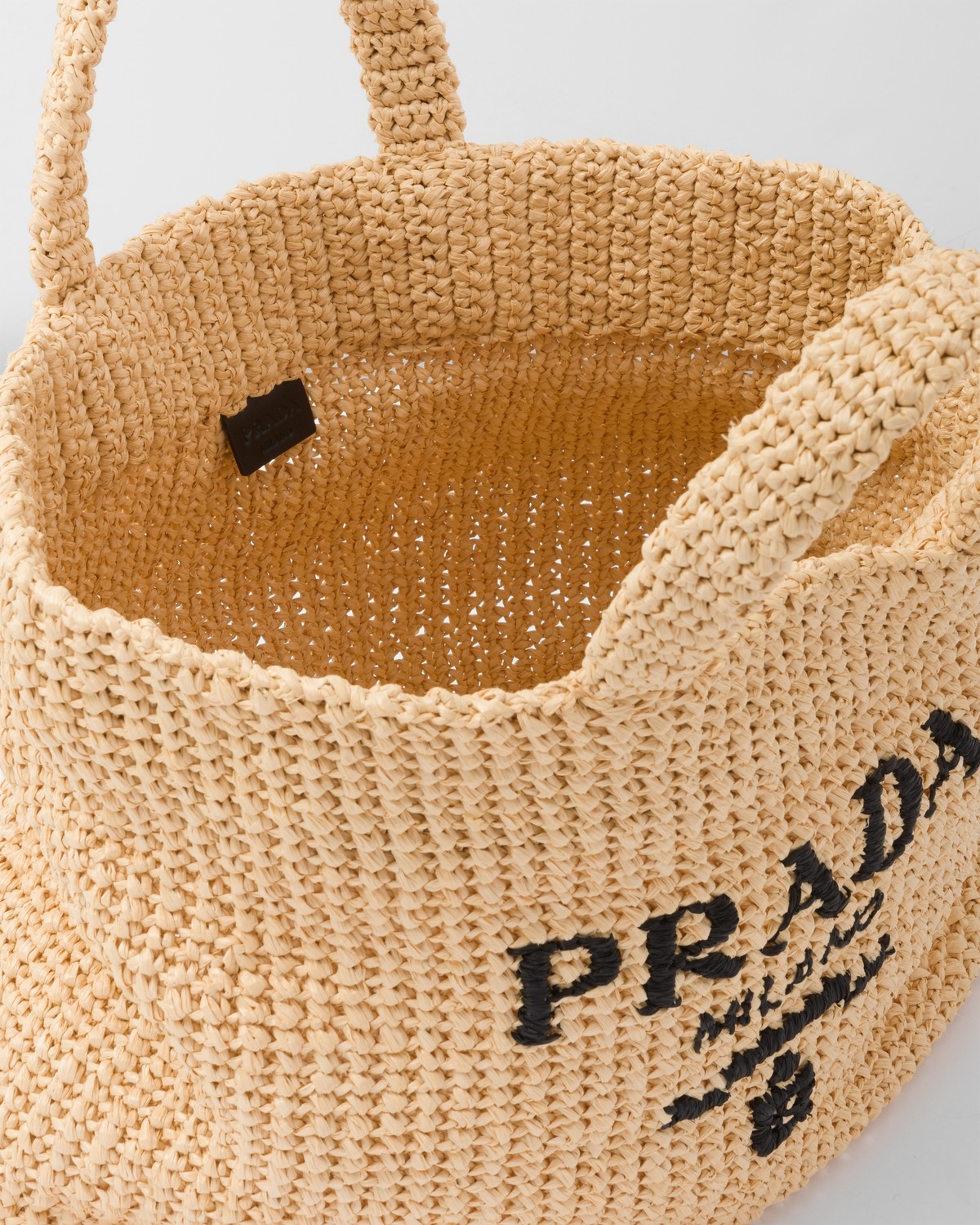 Raffia tote bag - 5