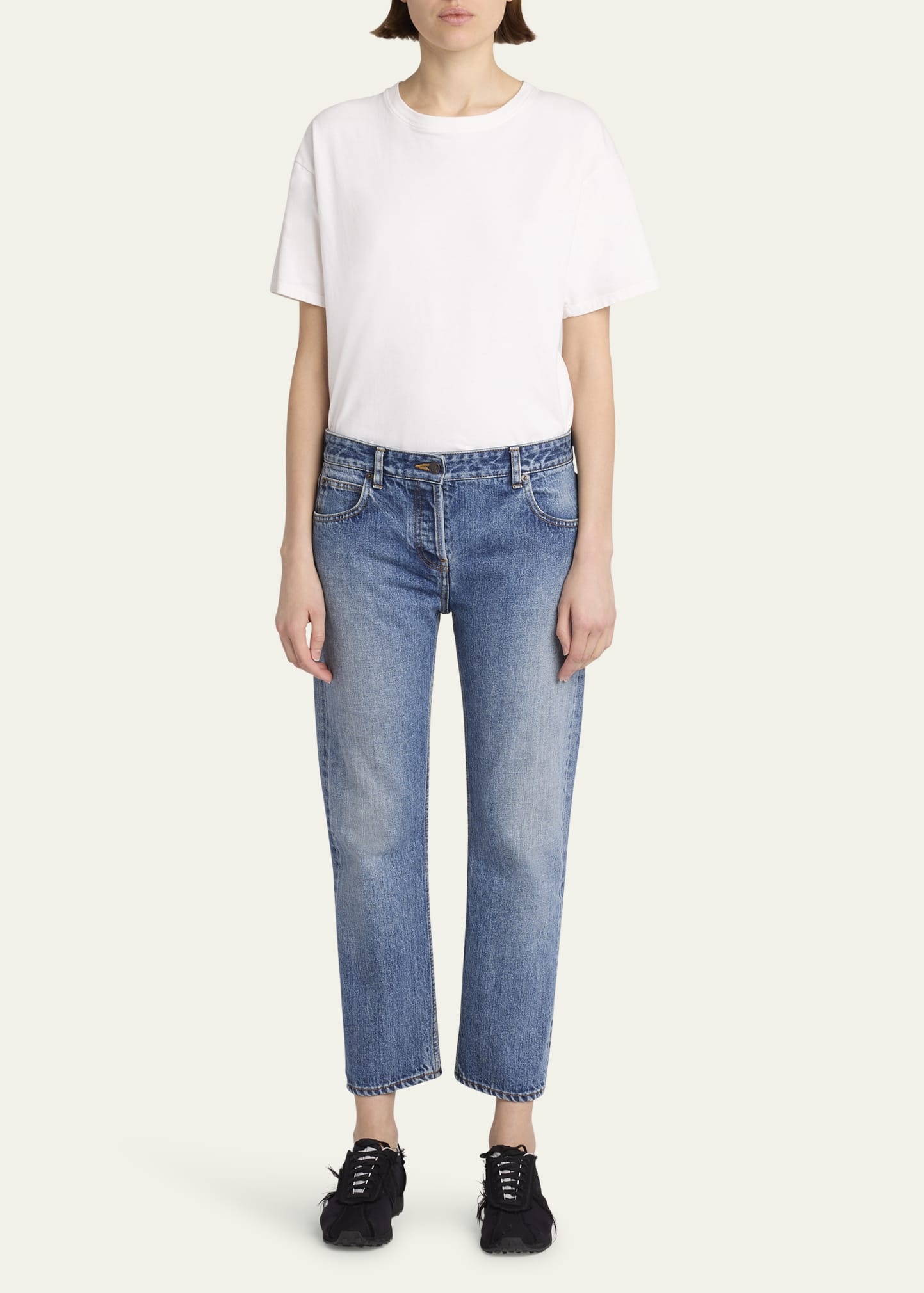 Riaco Cropped Skinny Jeans - 2