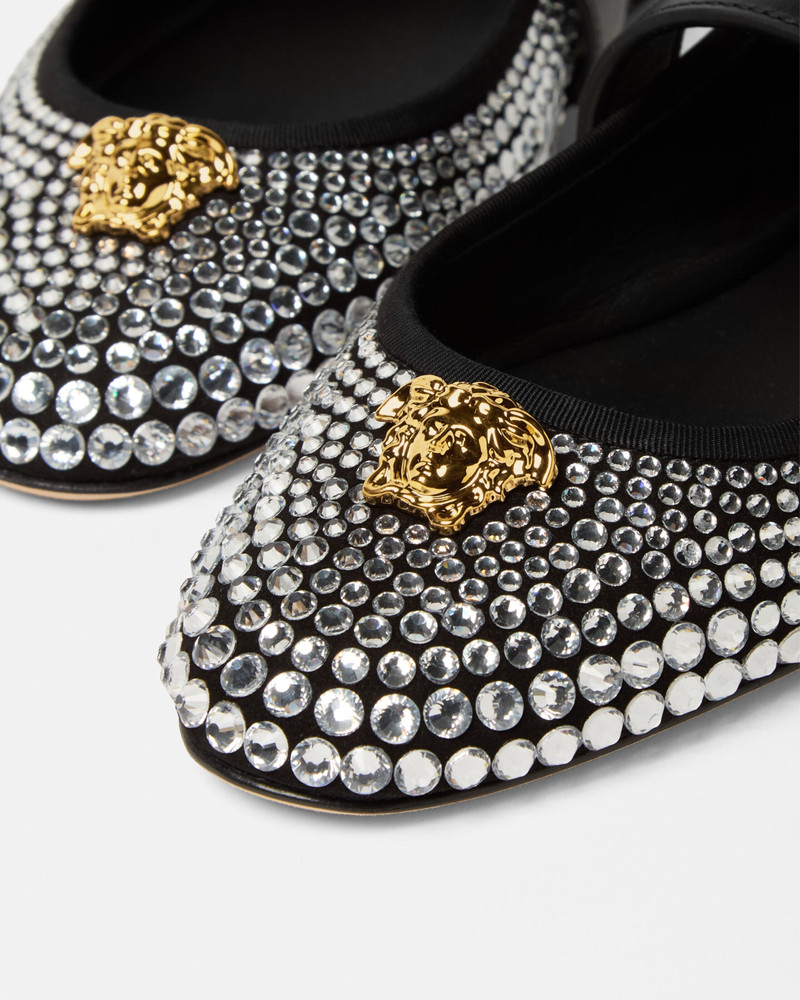 La Medusa Embellished Ballerinas 5