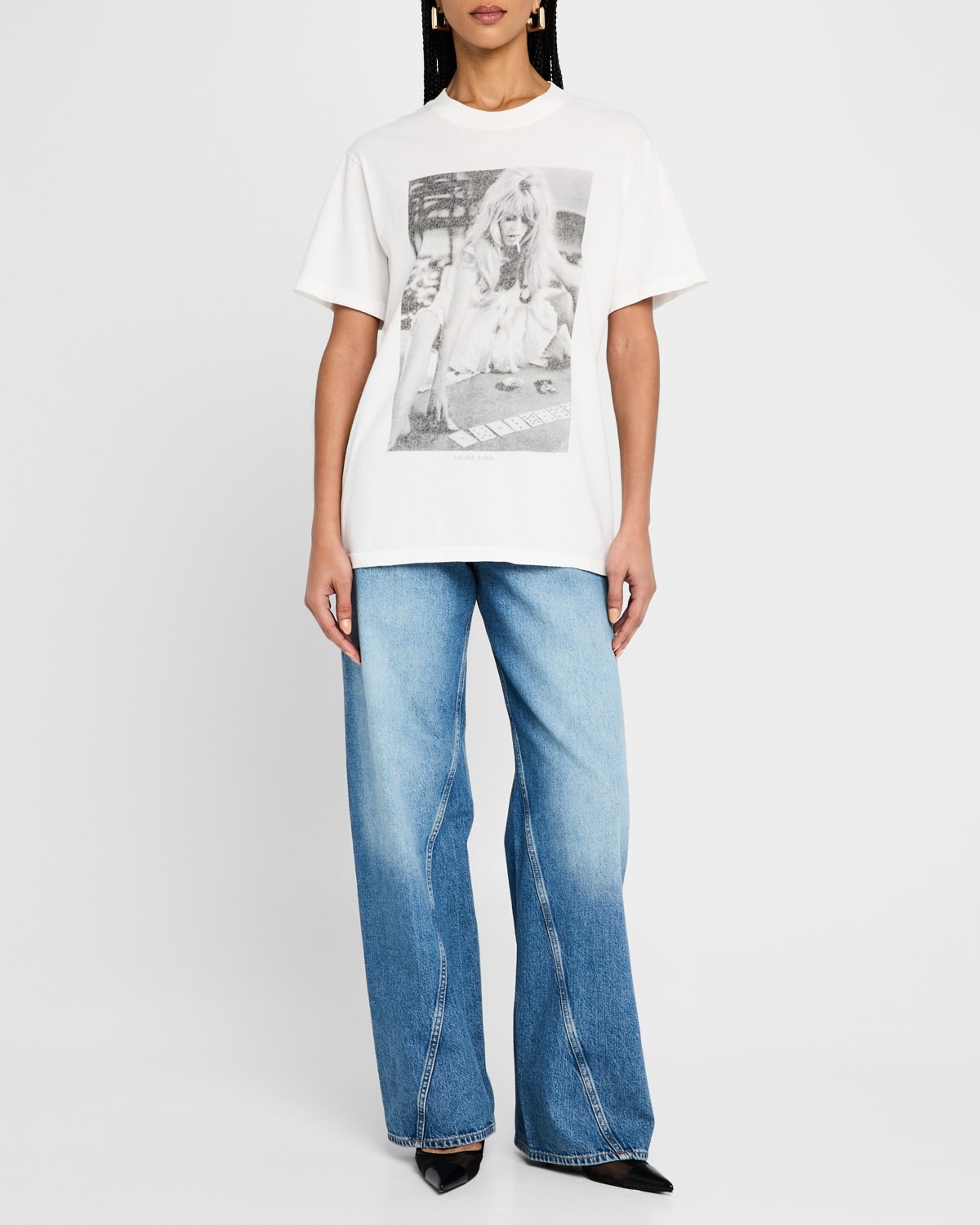 ANINE BING★リリ・ティー AB X DK X ブリジット・バルドー ANINE BING Lili Tee AB X DK X Brigitte Bardot | Shopbop