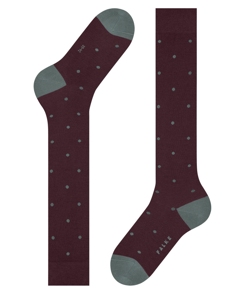 Dot Men Knee-high socks 5