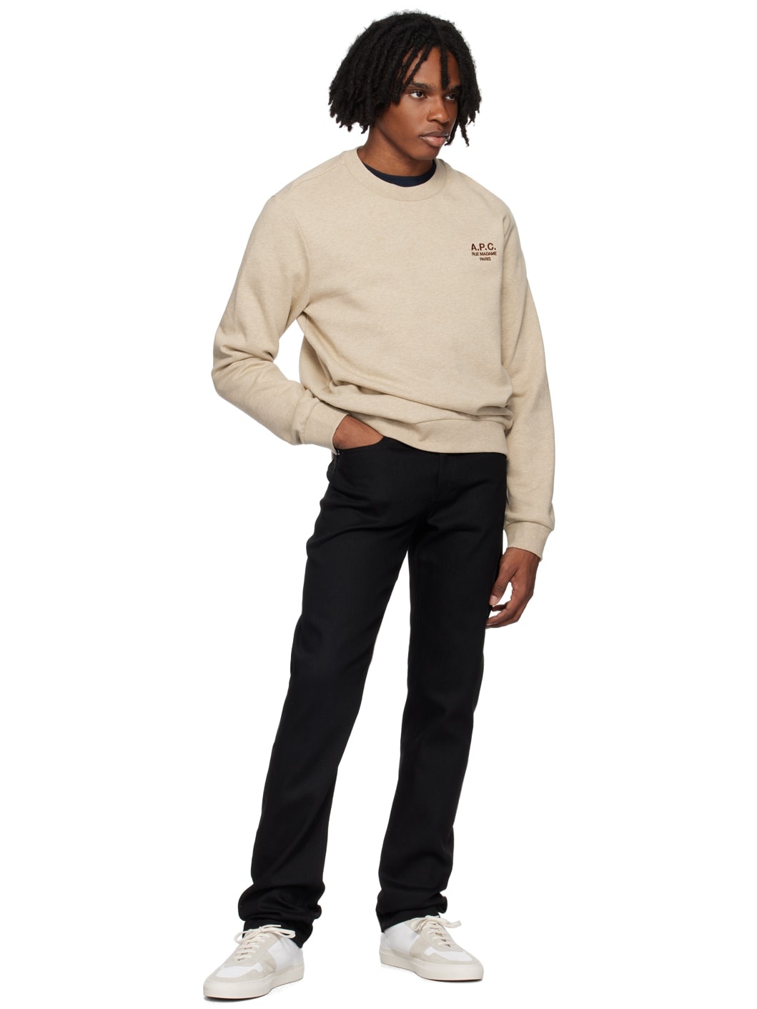 Black New Standard Jeans - 4