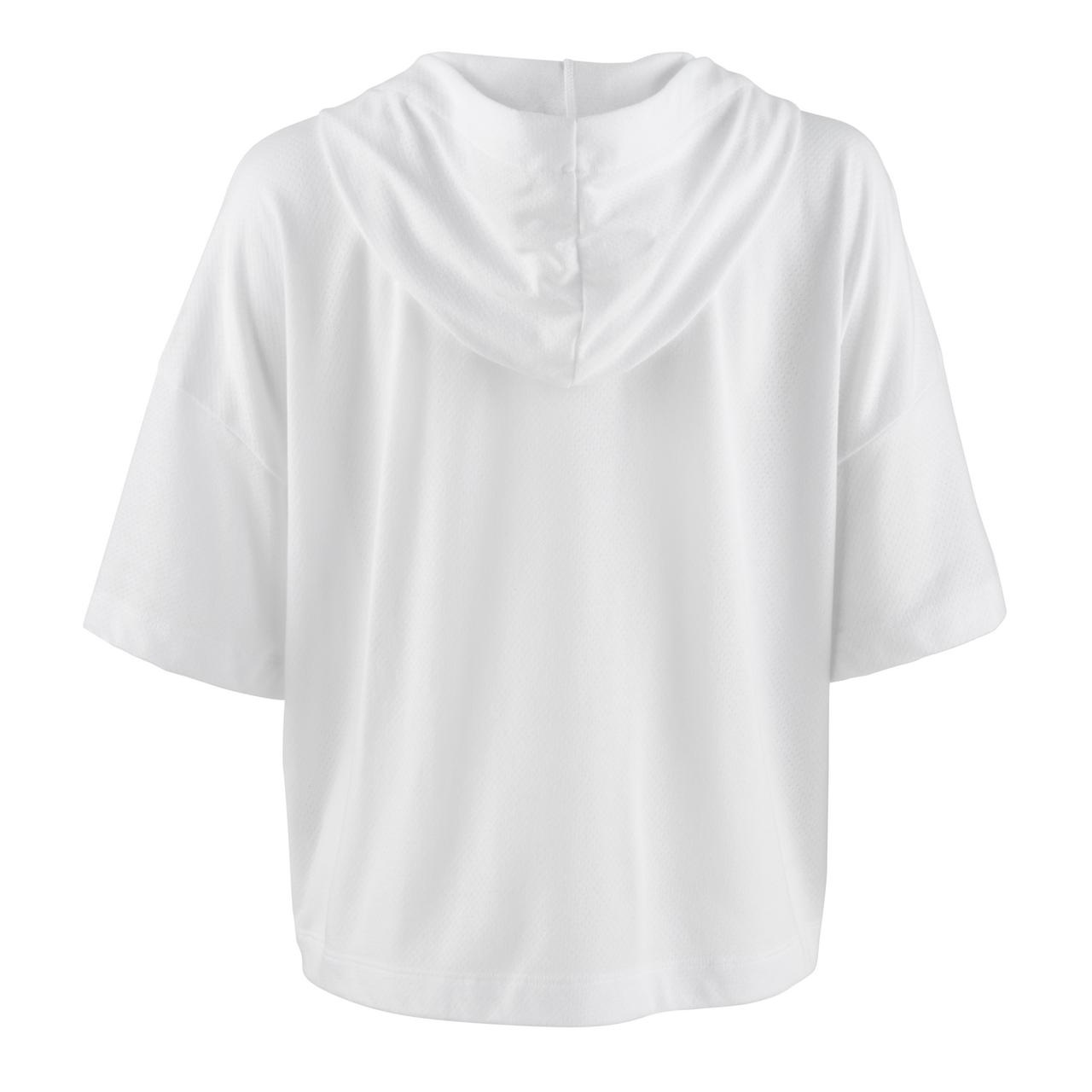 Women's Short Sleeve Infinity Hoodie - 2