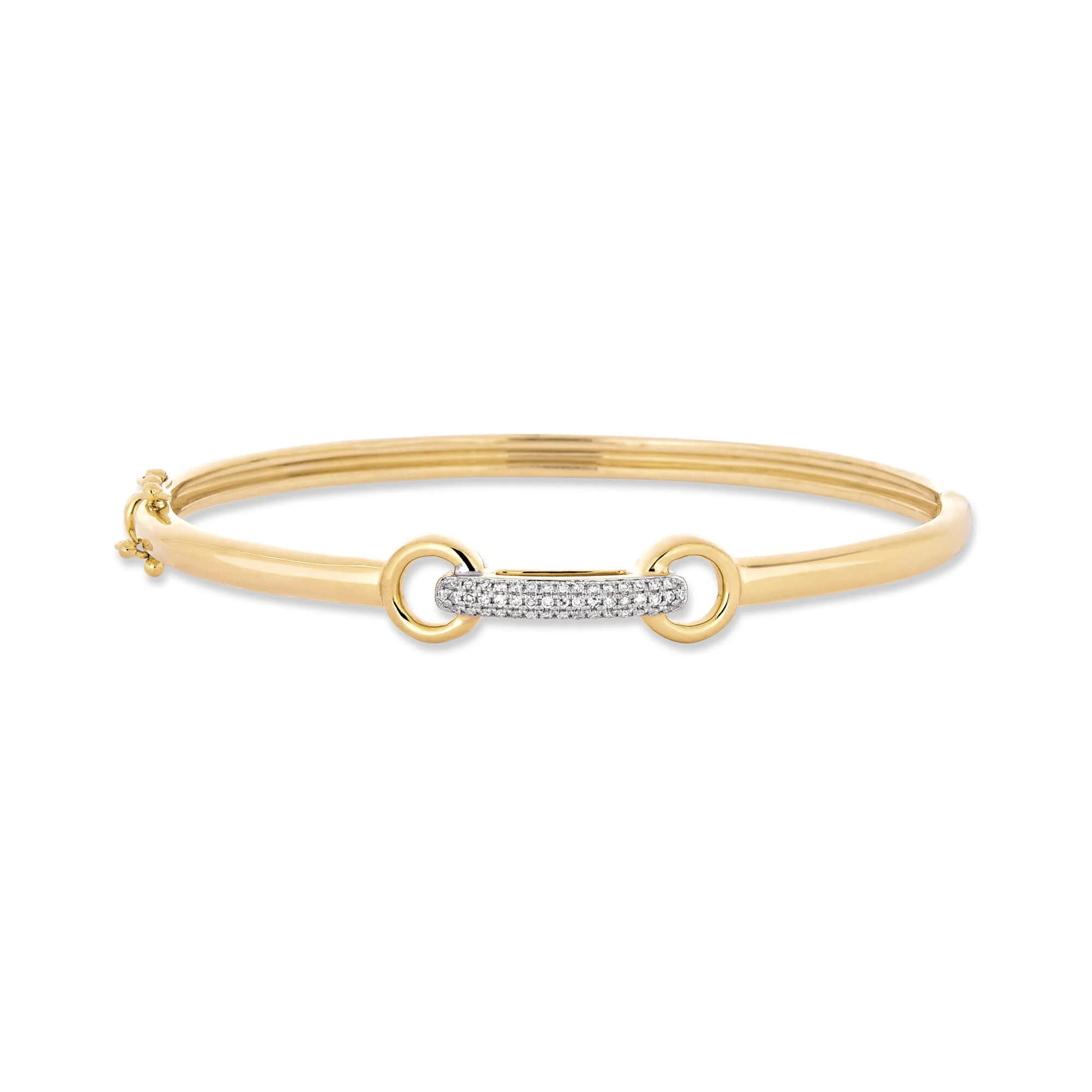 Diamond Bridle Bangle - 1