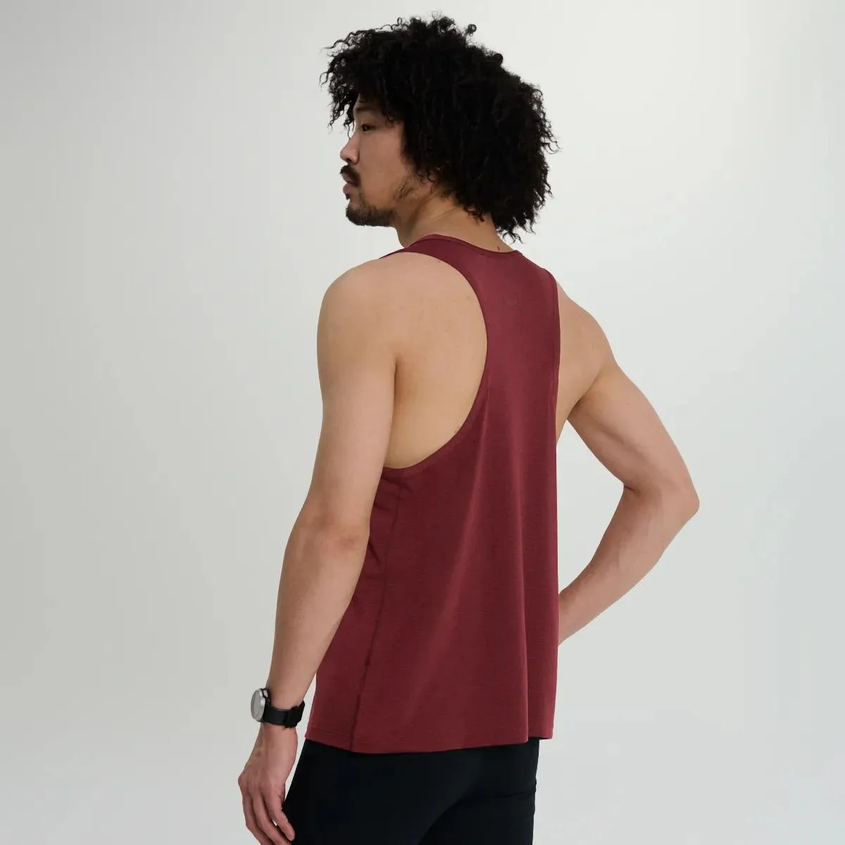 Men's Stopwatch Singlet - 1