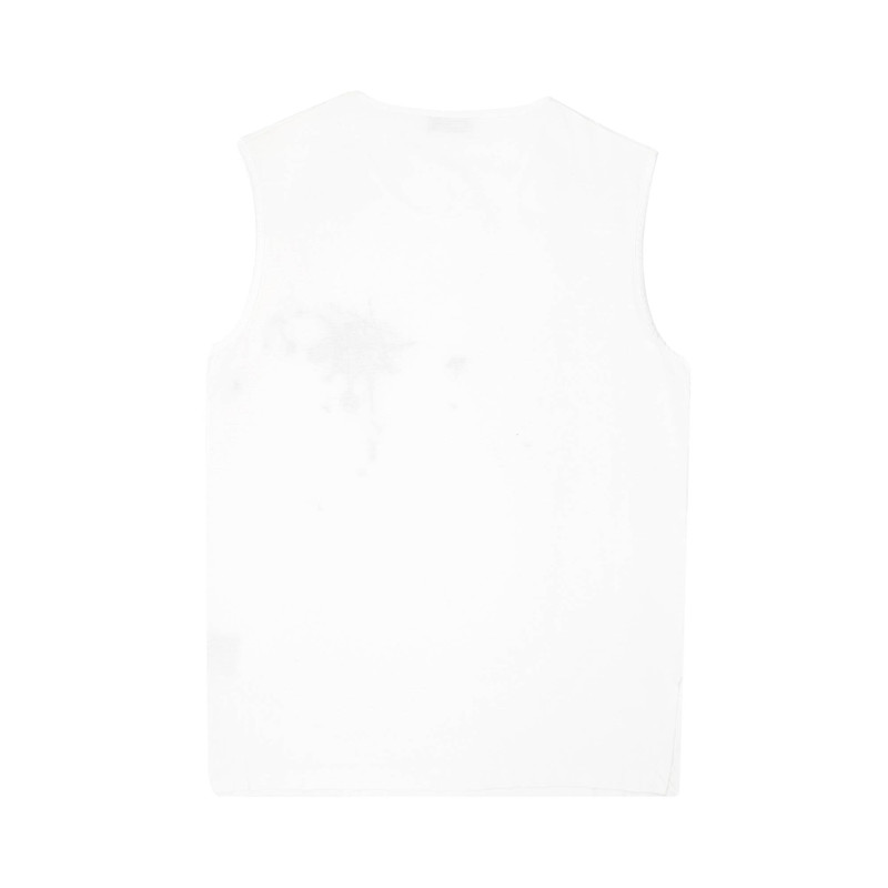 Dior Pre-Owned Dior Homme Vintage Bloodwound Tank Top 'White' outlook