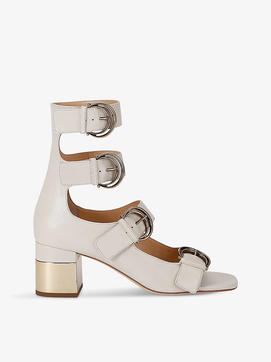 Alizè multiple-strap goatskin sandals - 1