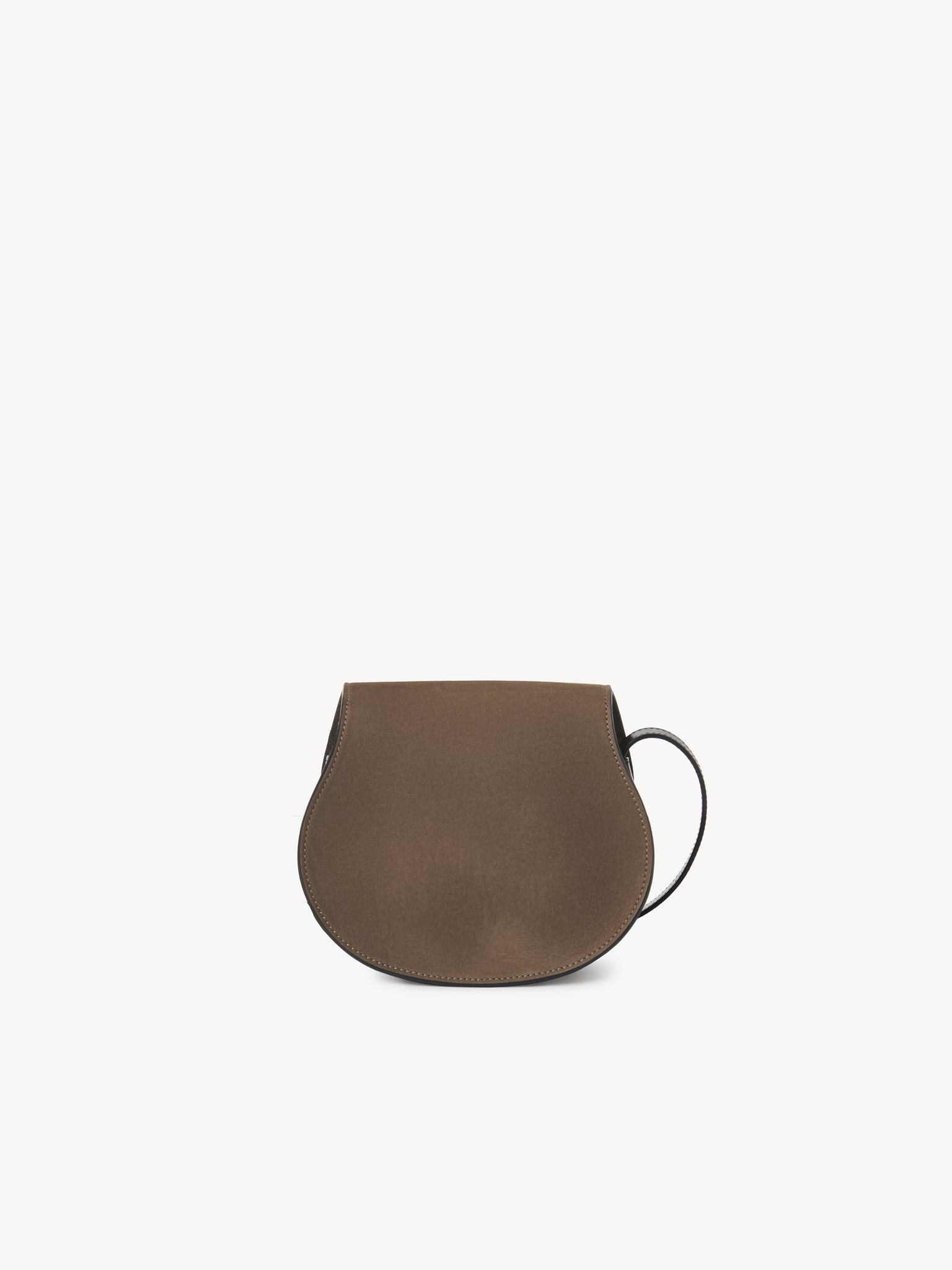 SMALL MARCIE SADDLE BAG IN NUBUCK LEATHER - 4