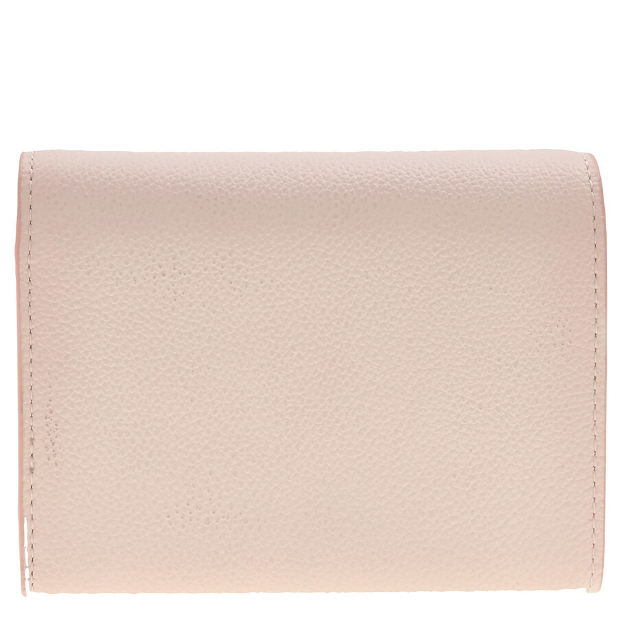MCM Embossed Logo Small Himmel Trifold Wallet - 3