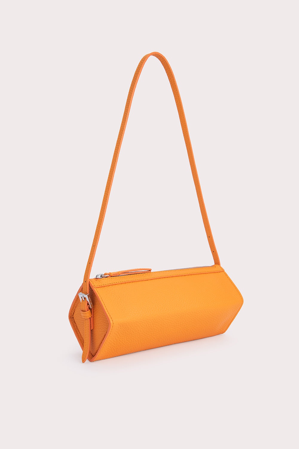 Karo Orange Flat Grain Leather - 2