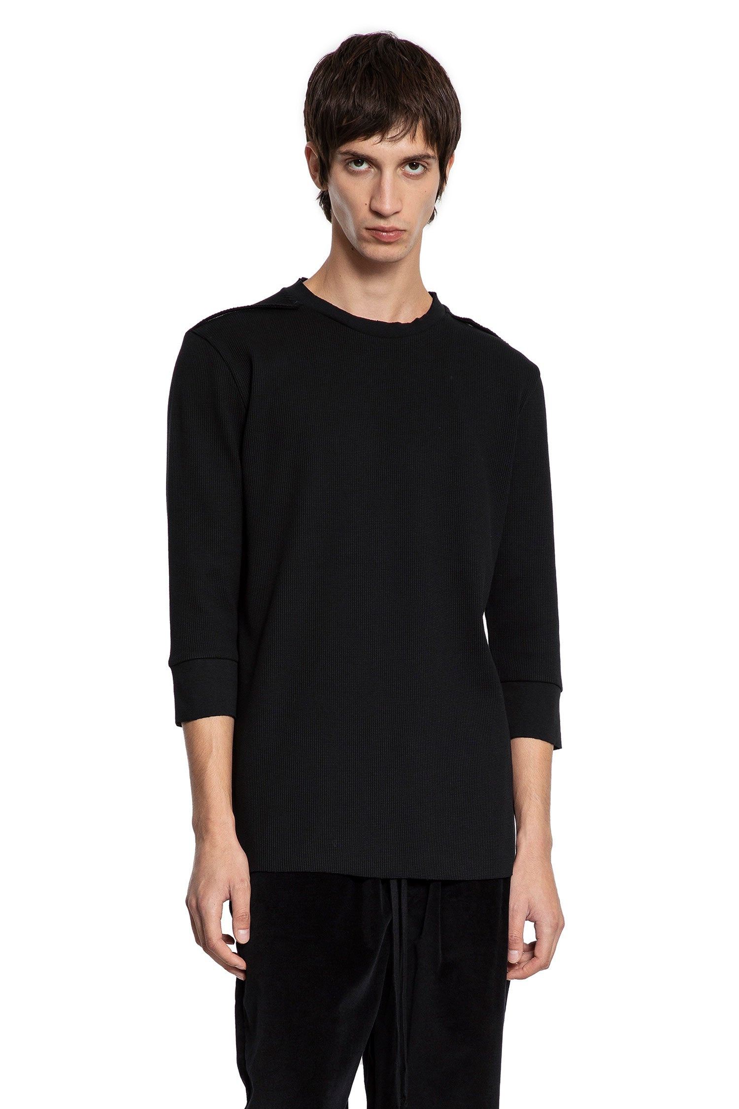 Stretch-Waffle-Jersey-T-Shirt - 6