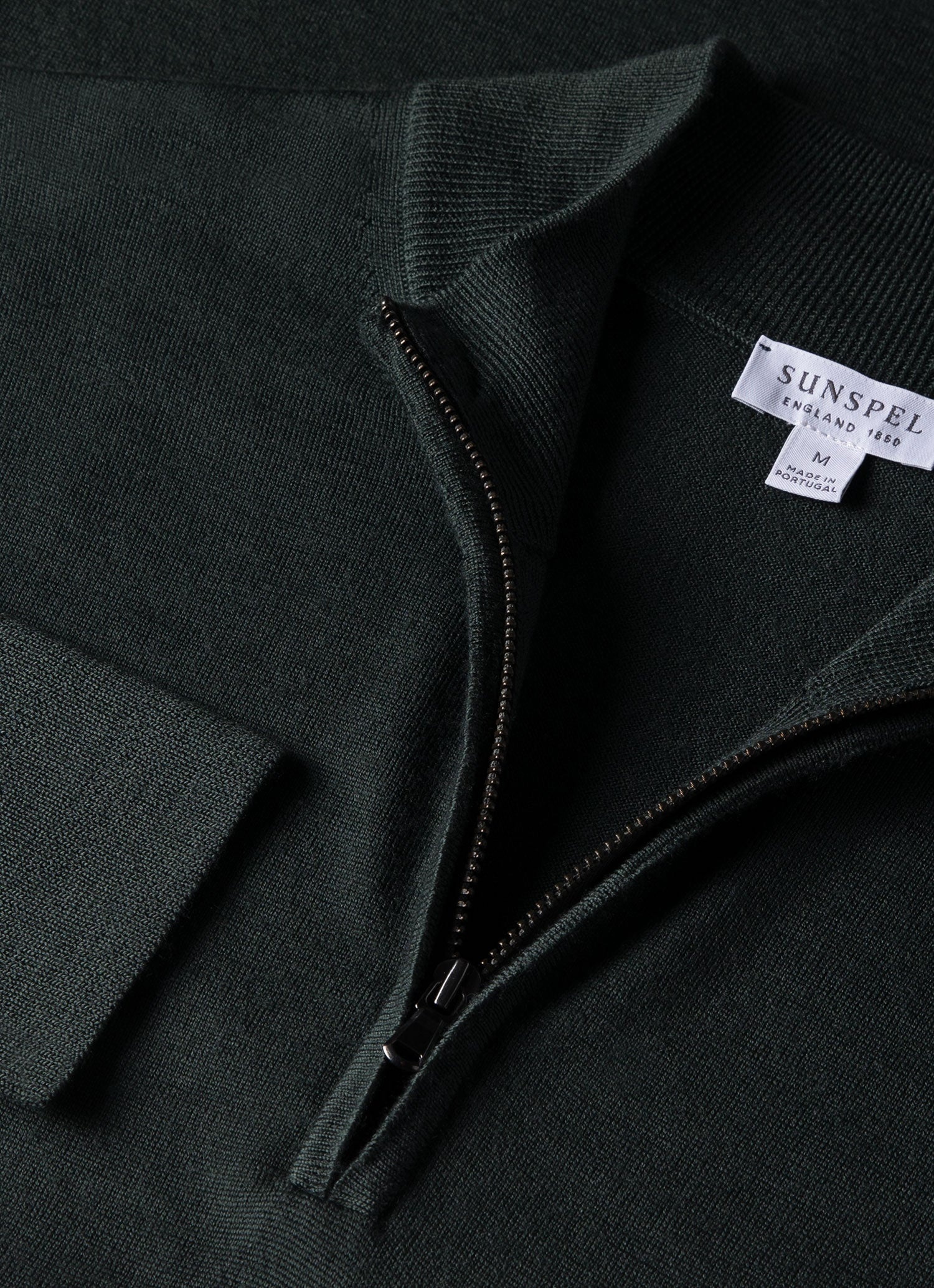 Extra‑Fine Merino Zip Neck - 4