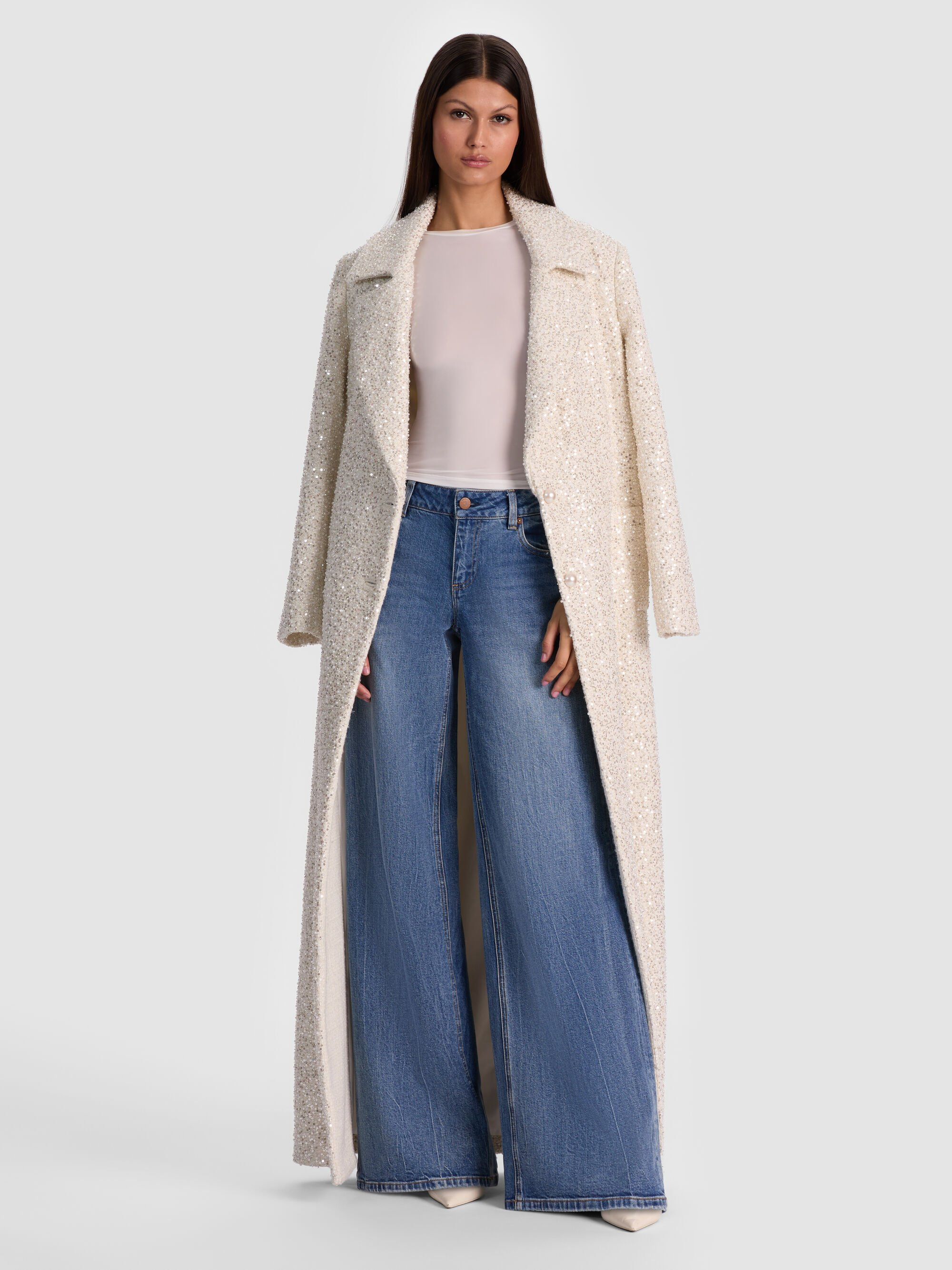 NICHOLAS EMBELLISHED COAT - 3