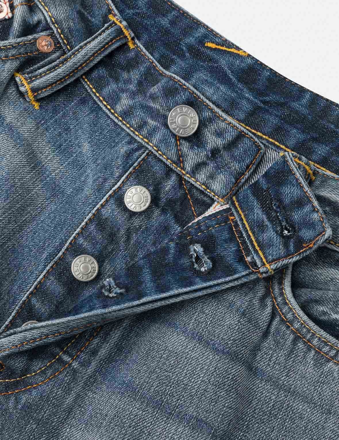 White Seagull Daicock Print Carrot Fit Jeans #2017 - 11