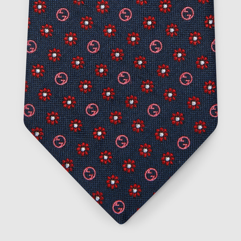 Silk jacquard tie 4