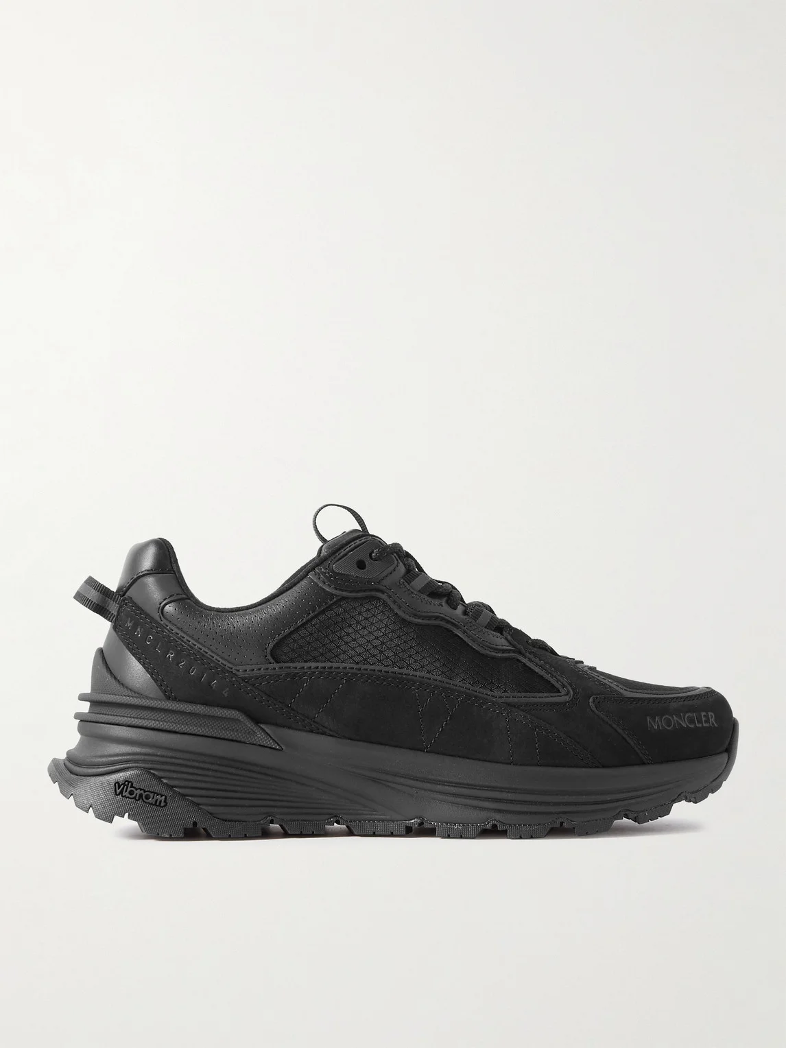 Lite Runner Suede, Leather and Mesh Sneakers - 1