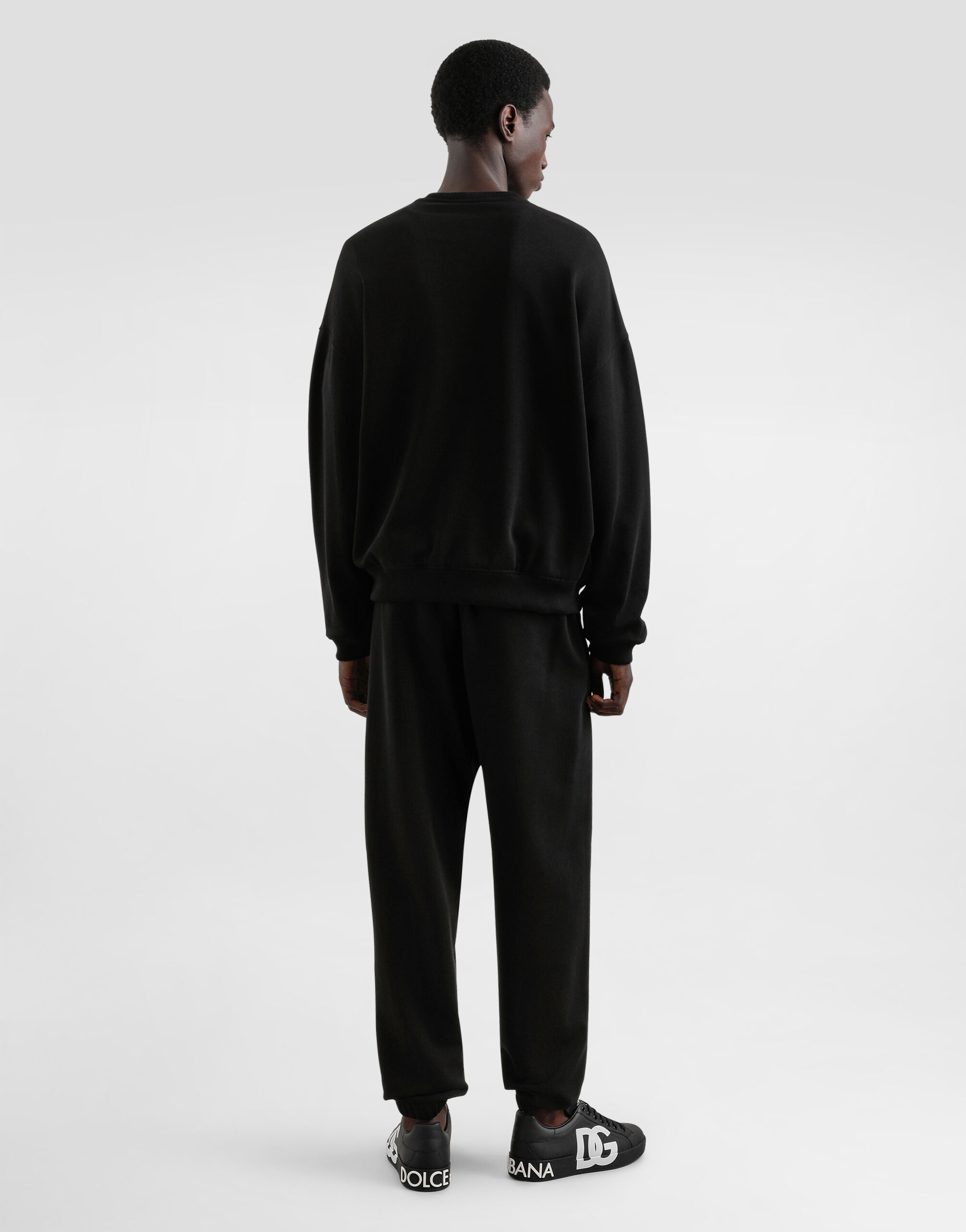 Cotton sweatshirt with logo - 3