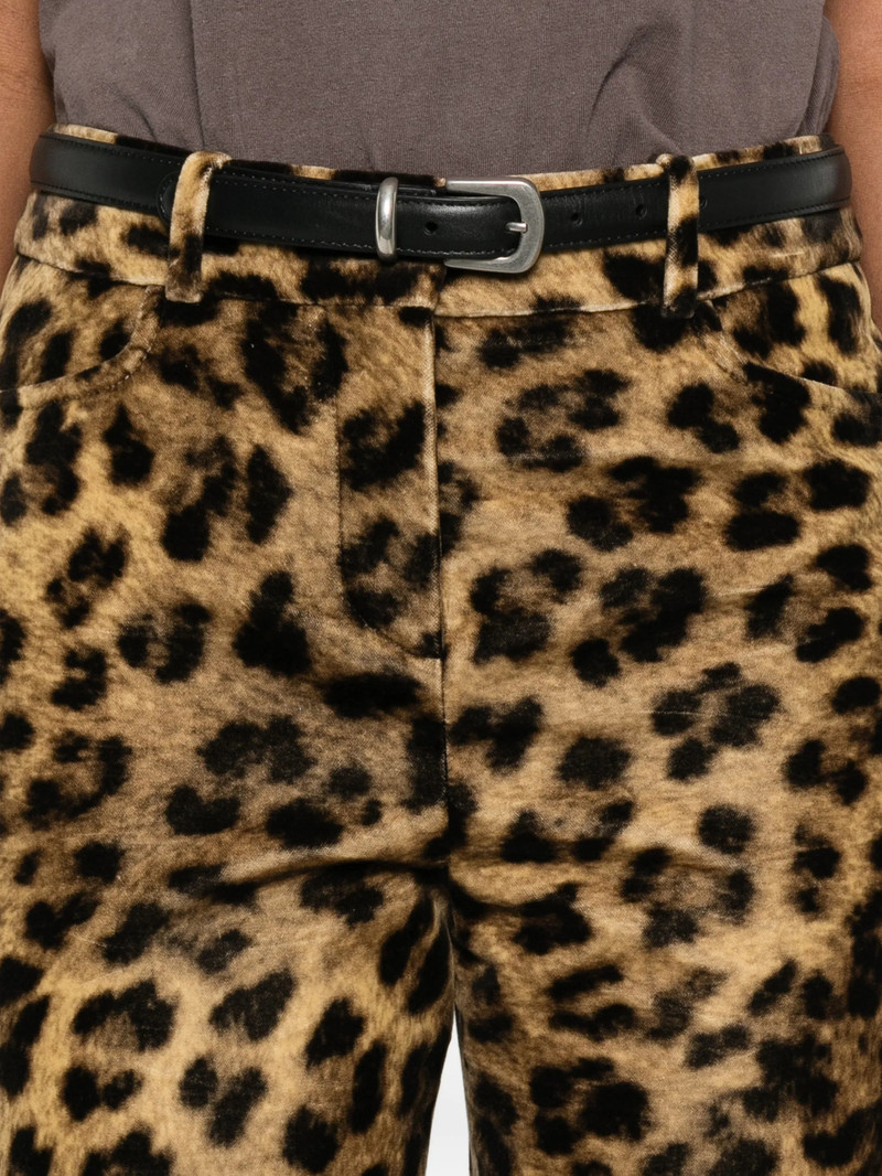 Ba&sh Animal-print Trousers 4