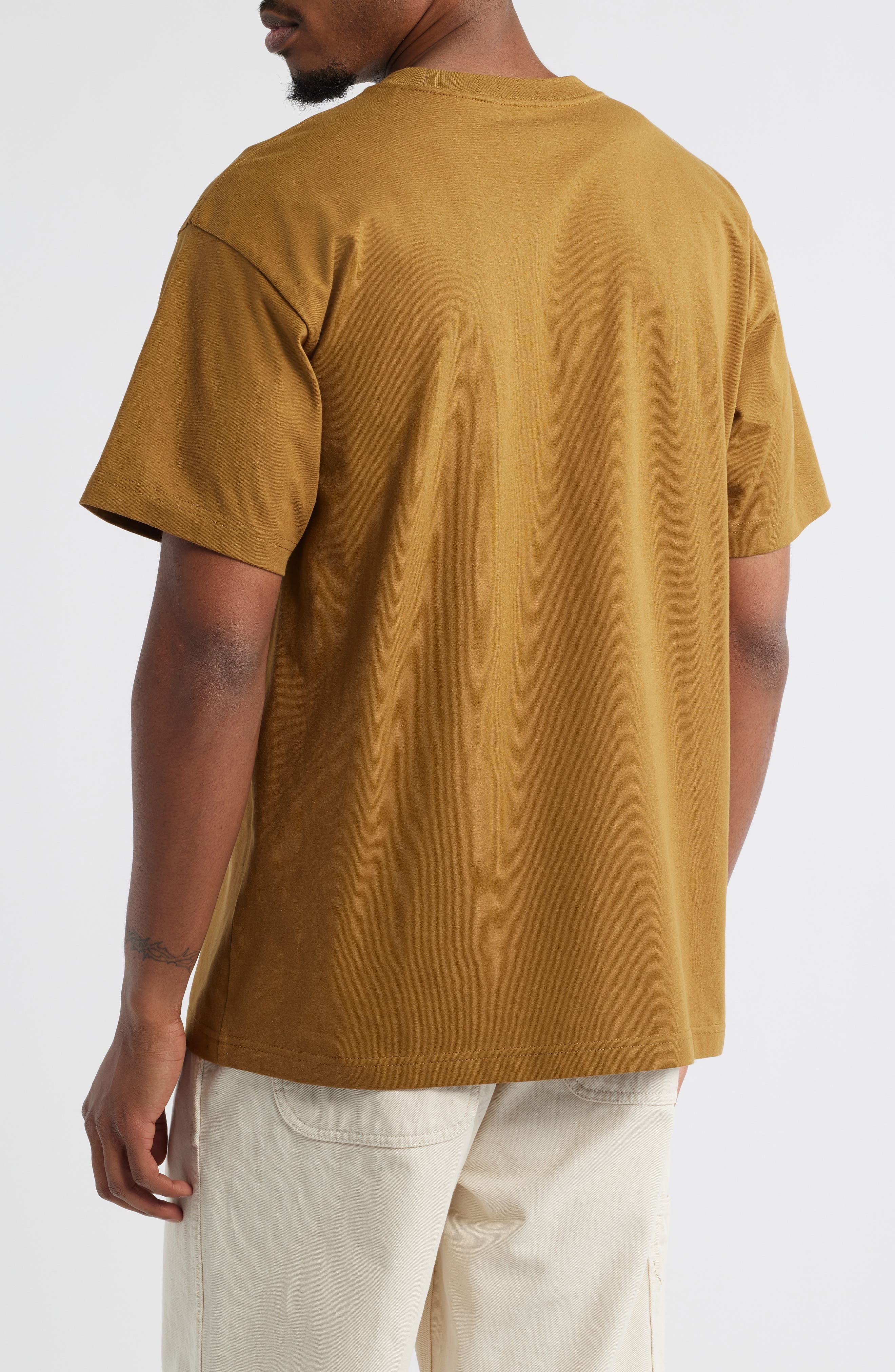 Carhartt Work In Progress Big Time Organic Cotton Logo Graphic T-Shirt in Fossil at Nordstrom - 2