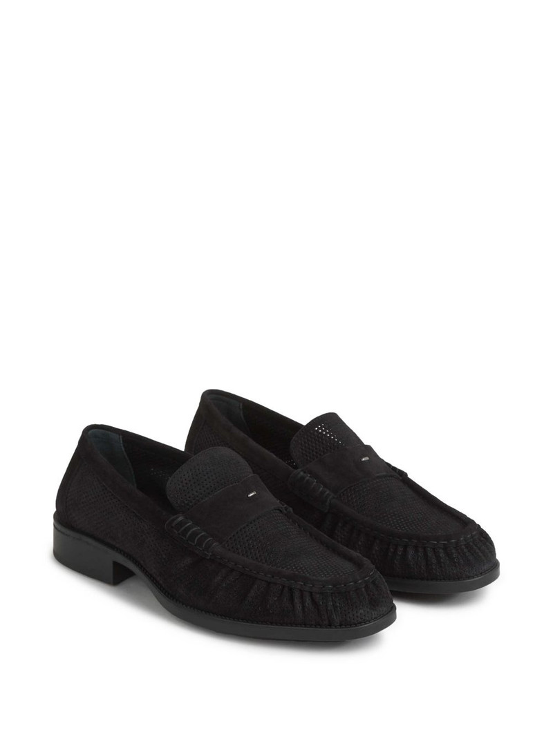 Giuseppe Zanotti suede loafers outlook