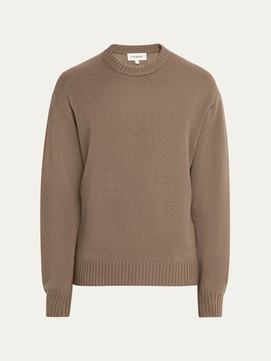 Men's Cashmere Knit Sweater - 1
