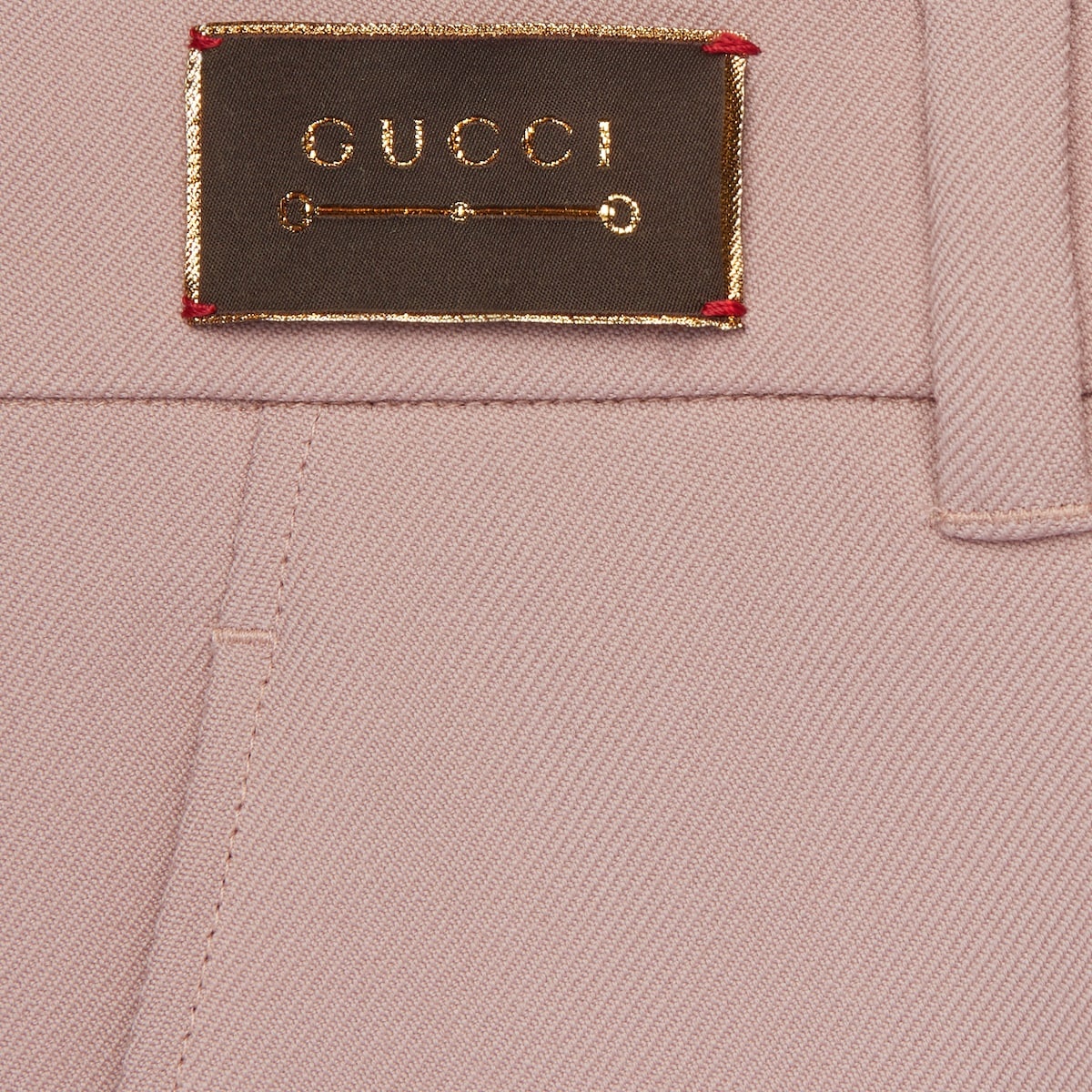 Wool pant with Gucci Horsebit label - 4
