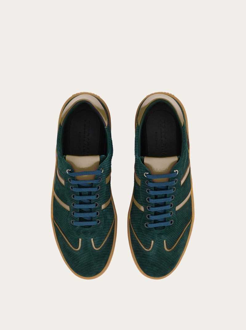 FERRAGAMO Low-top sneaker with logo outlook