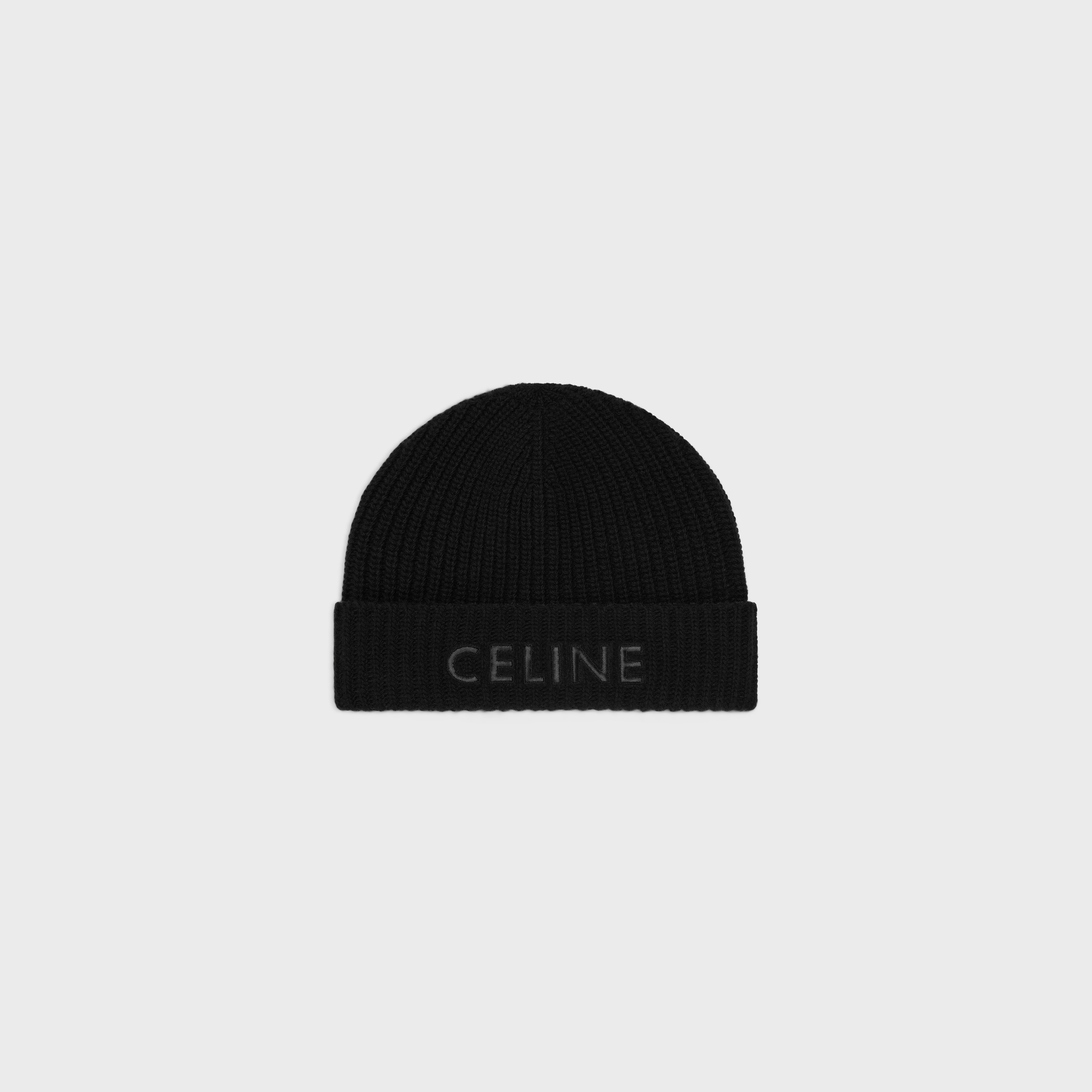celine beanie in monochromic wool - 1