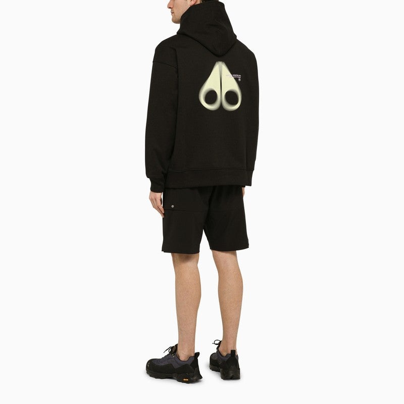 Moose Knuckles Damien Hoodie Black Men - 2