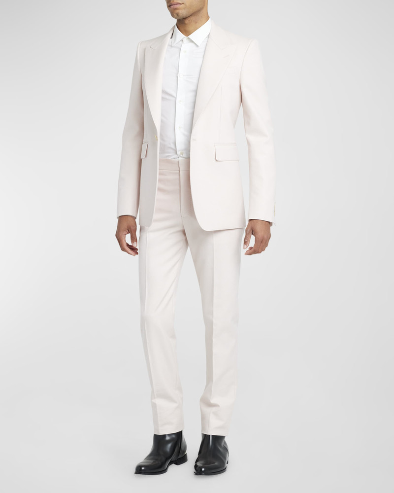 Alexander McQueen Men's Peak-Lapel Solid Sport Coat outlook