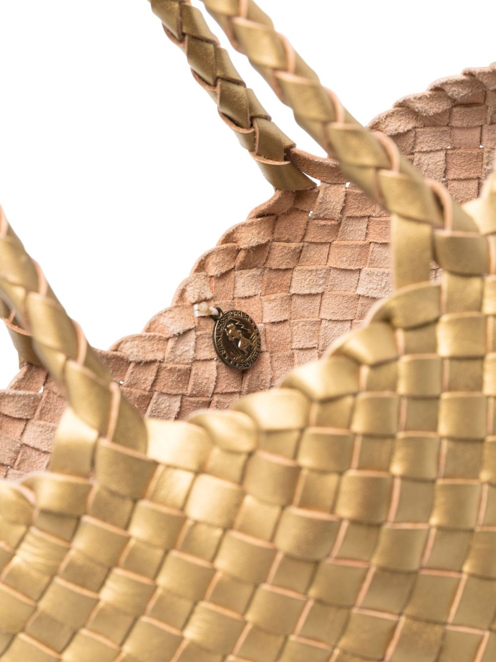 Santa Croce interwoven tote bag - 4