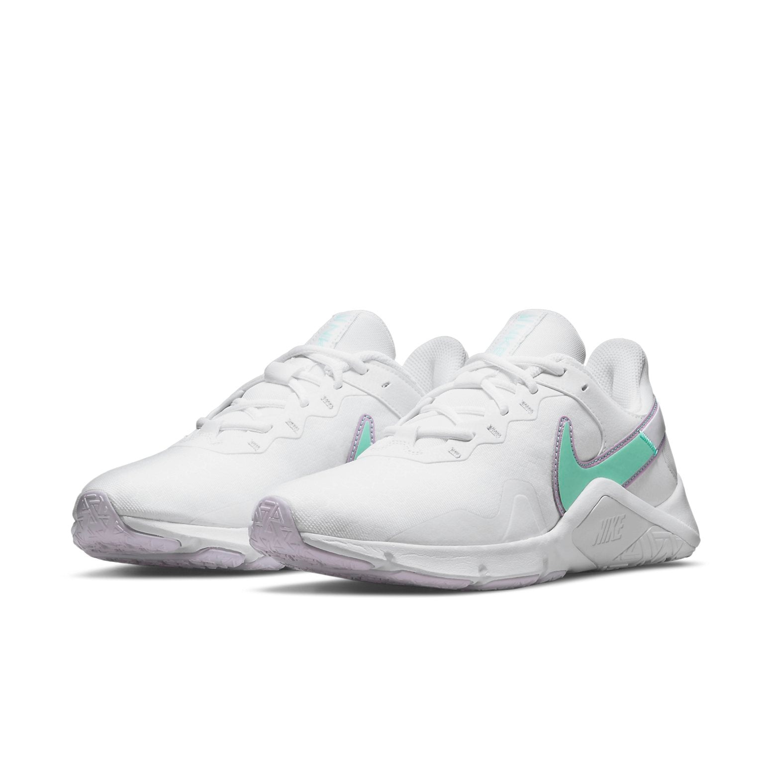 (WMNS) Nike Legend Essential 2 'White Green Glow' CQ9545-100 - 3