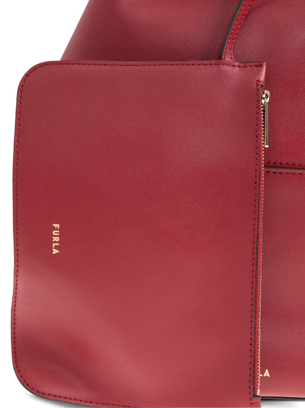 Sfera leather bucket bag - 4