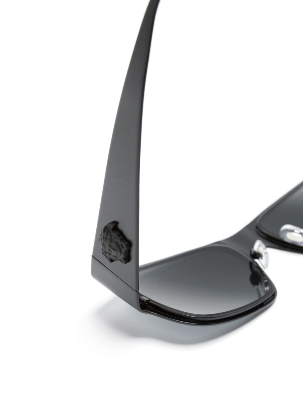 matte-effect rectangle-frame sunglasses - 3