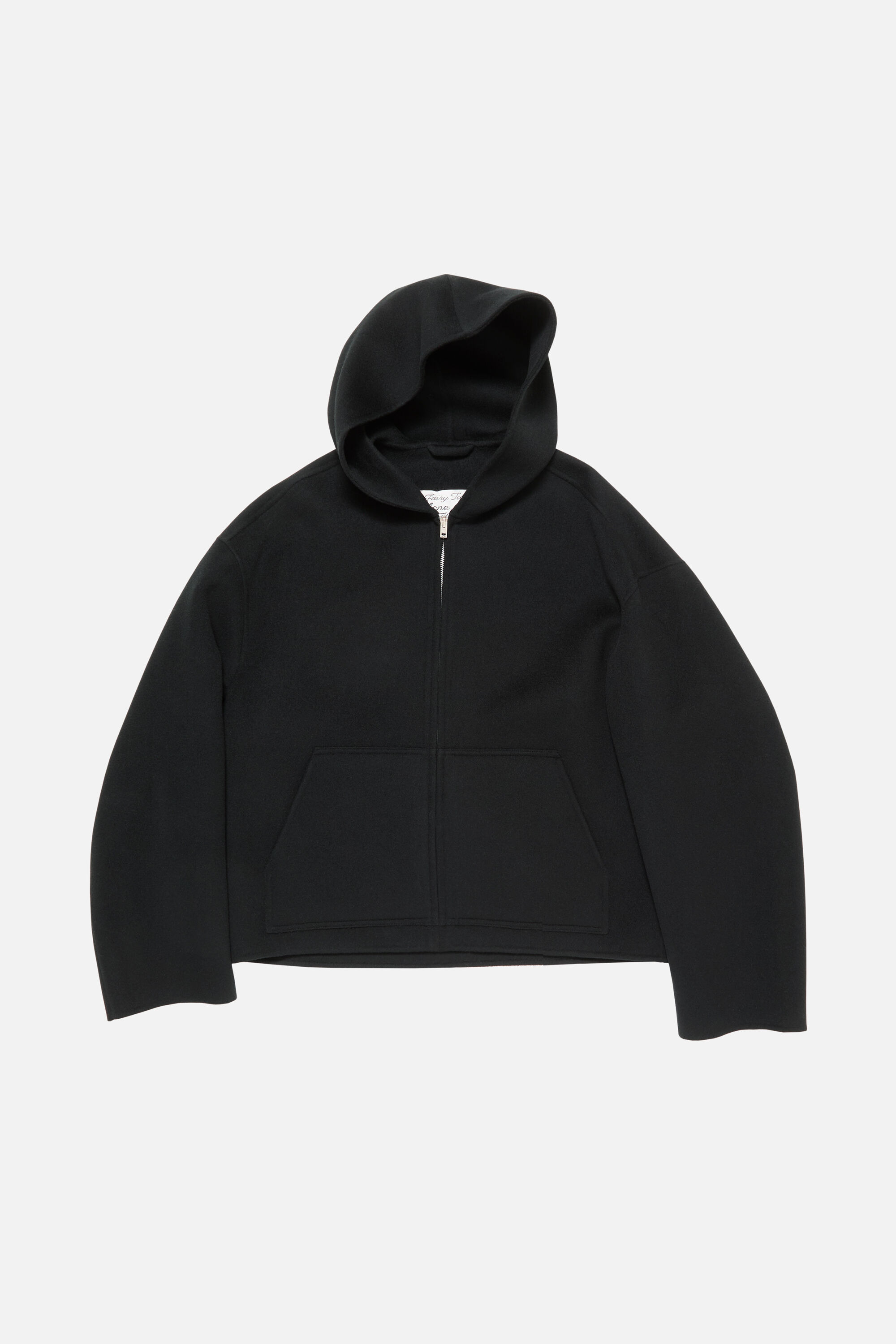Cashmere hooded jacket - Black - 6