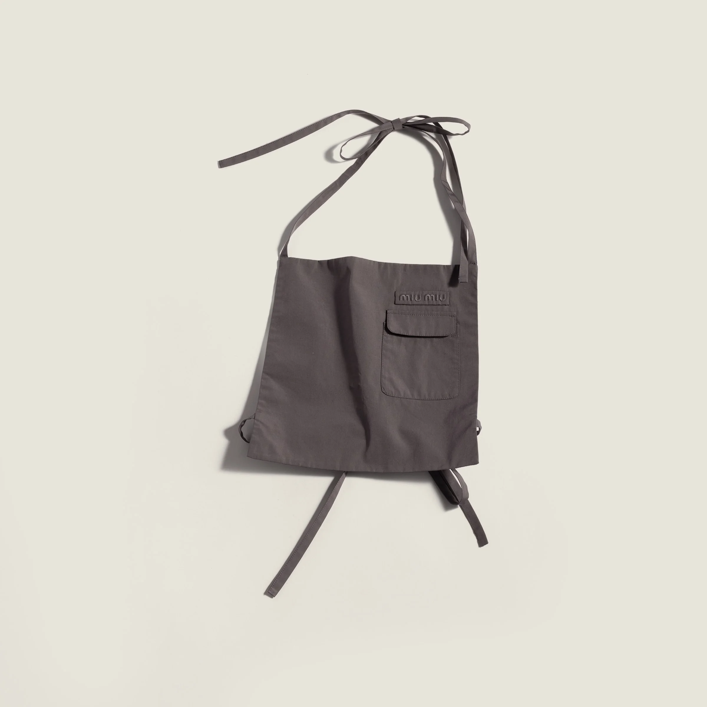 Poplin apron top - 1