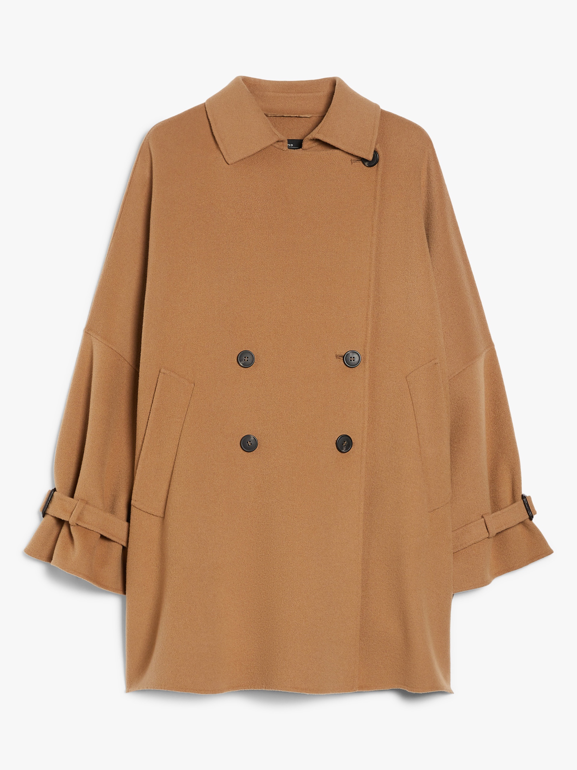 ONCIA Comfort-fit double-faced wool-blend coat - 1