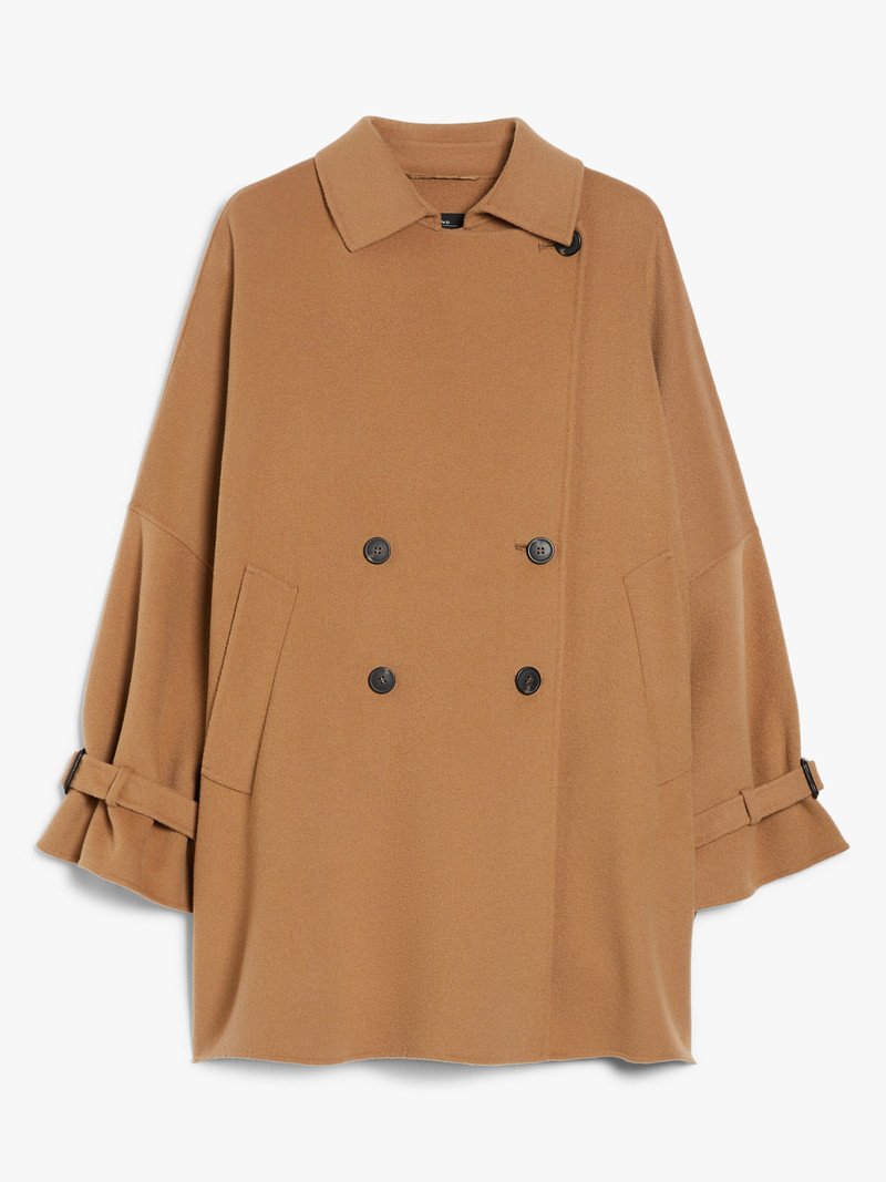 ONCIA Comfort-fit double-faced wool-blend coat 1