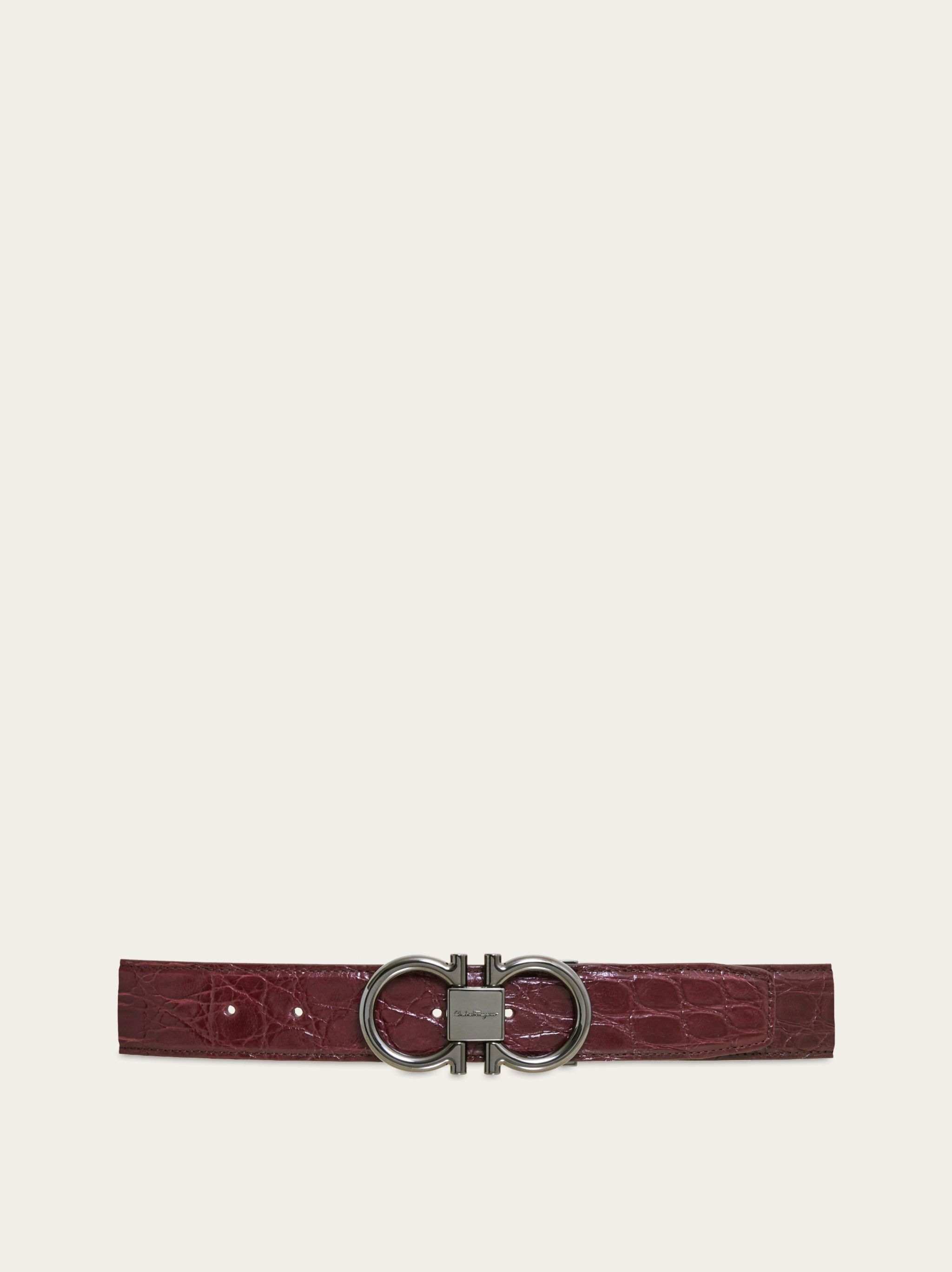 Adjustable Gancini belt