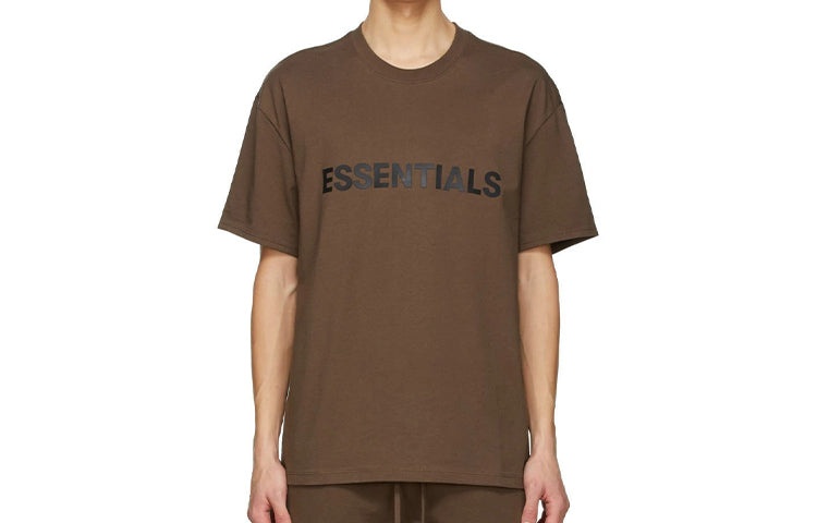 Fear of God Essentials FW20 Logo Tee 'Rain Drum' FOG-FW20-167 - 2