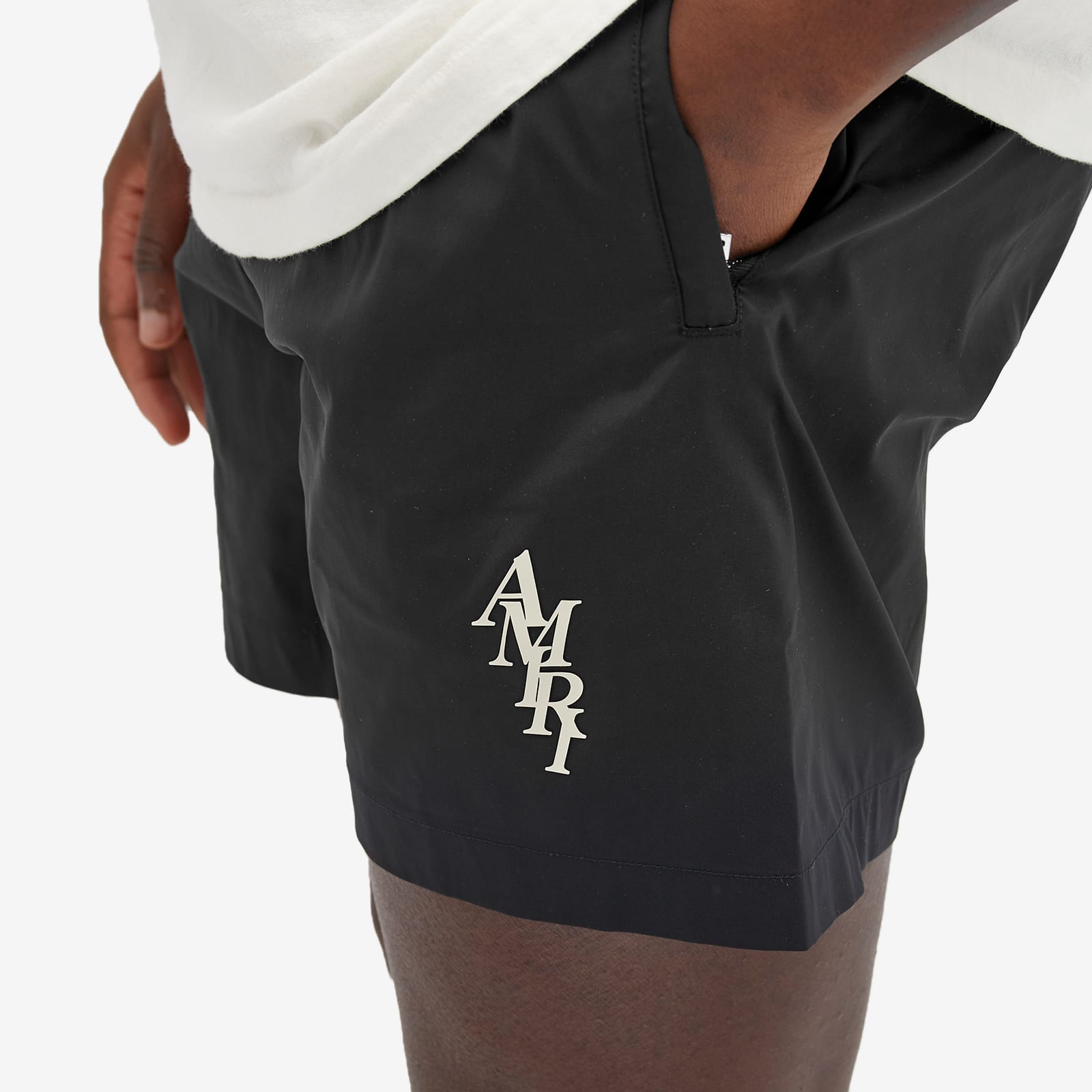 AMIRI Stack Logo Swim Shorts - 5