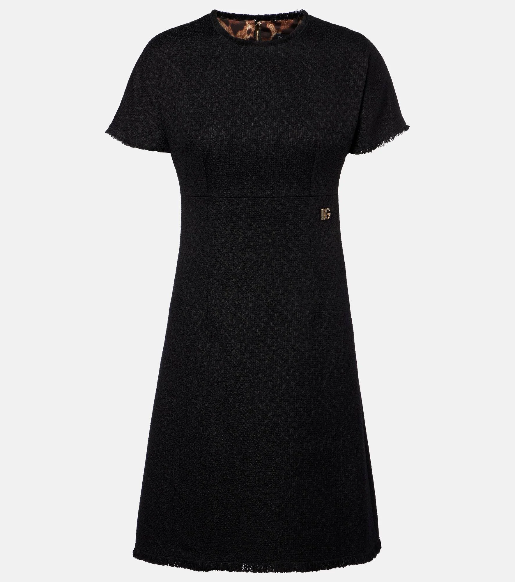 Wool-blend minidress - 1