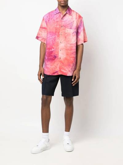 Song for the Mute tie-dye short-sleeve shirt outlook