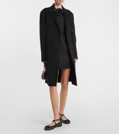 Valentino Wool and cashmere coat outlook