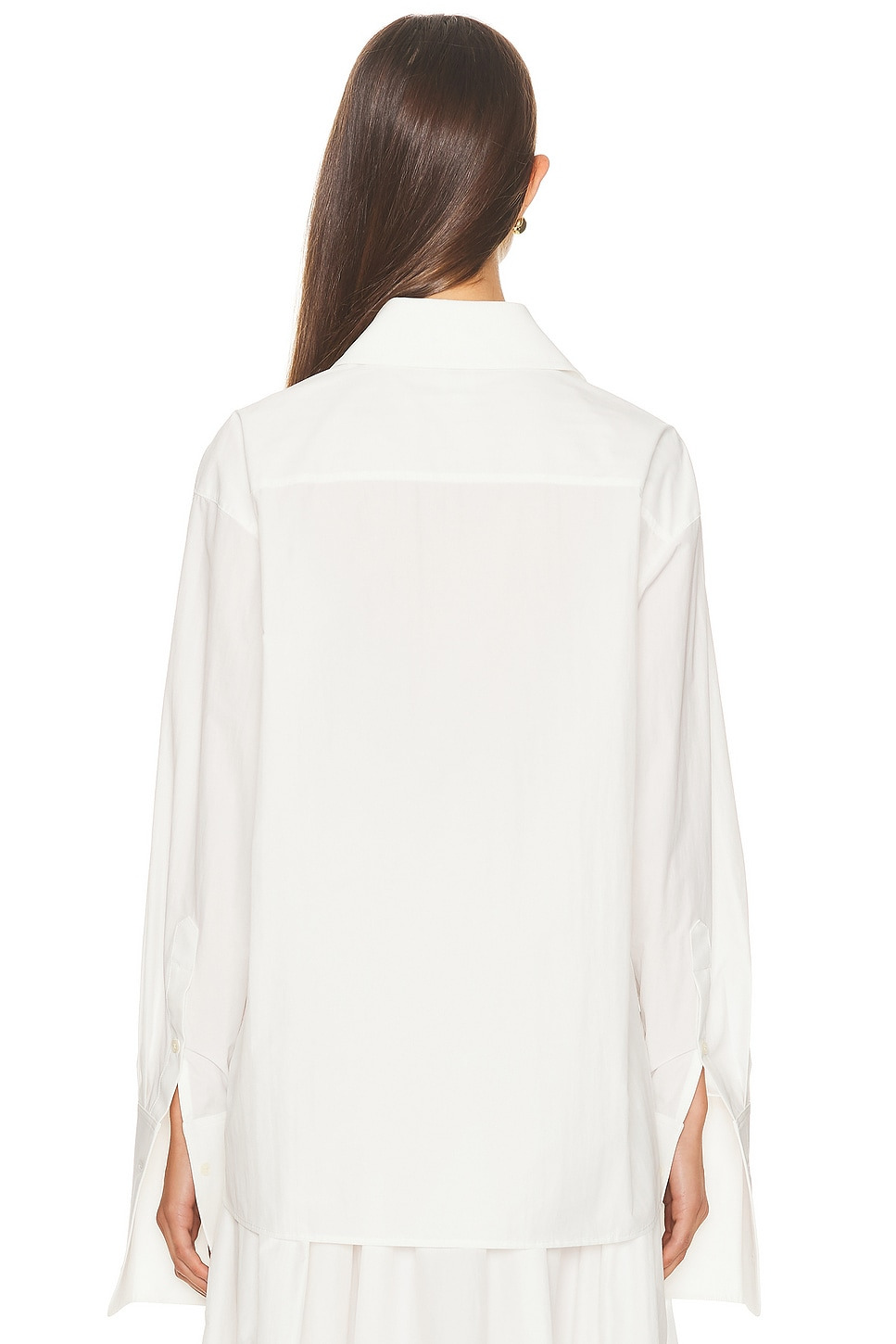 Classic Oversized Shirt in Tech Poplin - 3