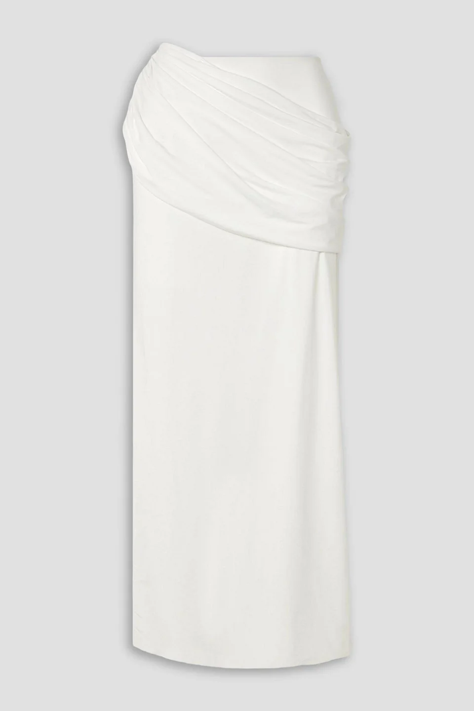 Meraki asymmetric stretch-jersey maxi skirt - 1
