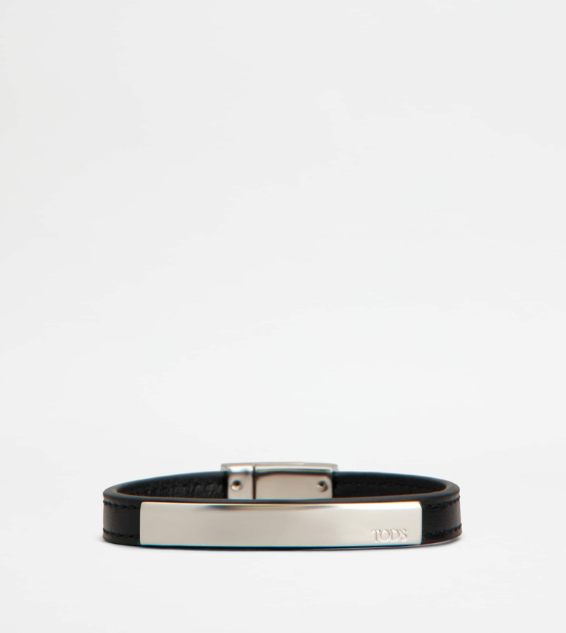 BRACELET IN LEATHER - BLACK 1