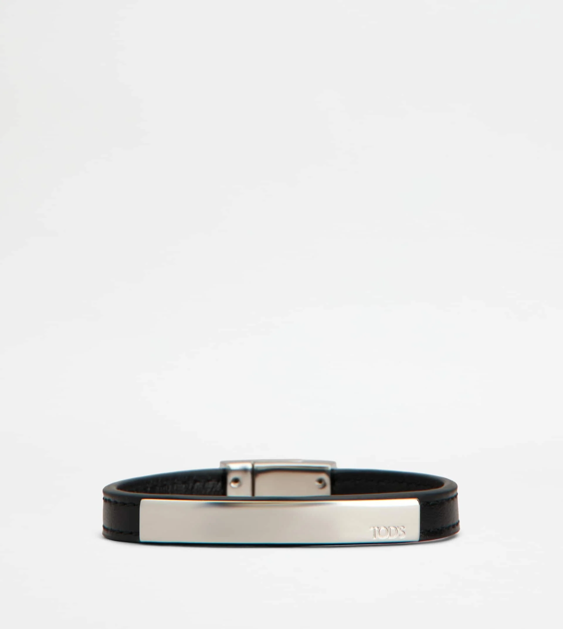 BRACELET IN LEATHER - BLACK - 1